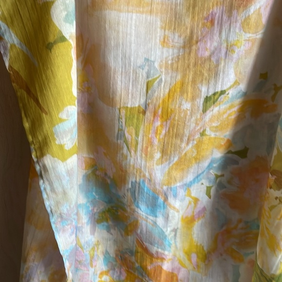 Soft Surroundings Floral Scarf 100% Cotton NWT - Picture 8 of 12